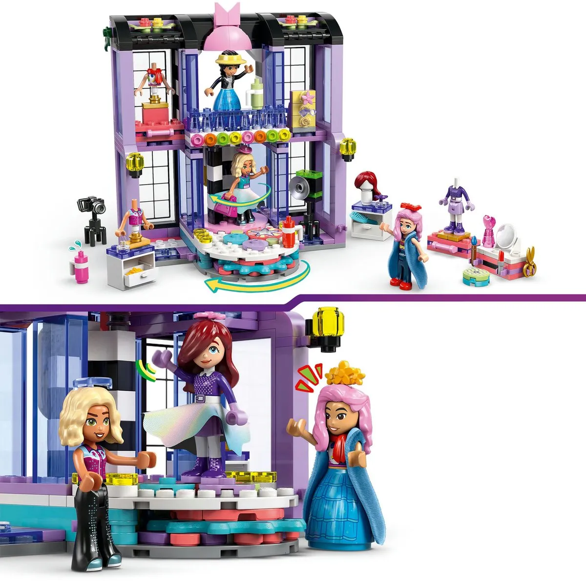 LEGO Friends Heartlake City Modeset - 3 Minifiguren - 2 Stukken - Multicolor