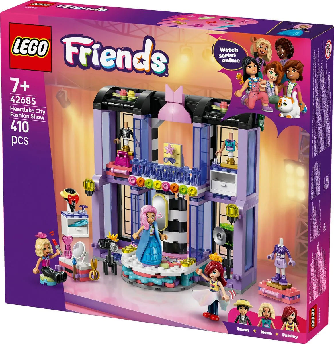LEGO Friends Heartlake City Modeset - 3 Minifiguren - 2 Stukken - Multicolor