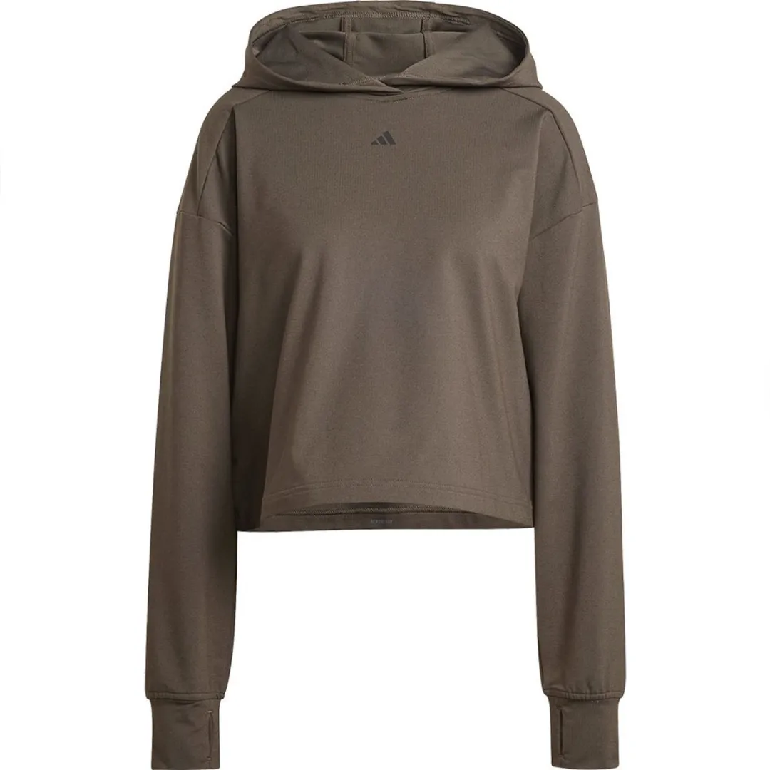 Adidas Power Hoodie - S - Shadow Olive