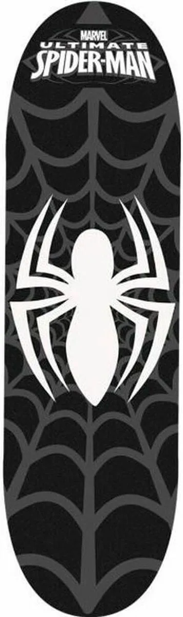 Marvel Spider-Man Skateboard 7'1" - Zwart/Rood/Blauw