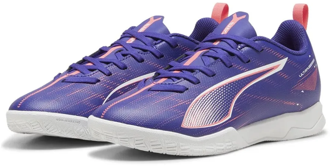 PUMA Ultra 5 Play It Jr Zaalschoenen - Paars - EU 28