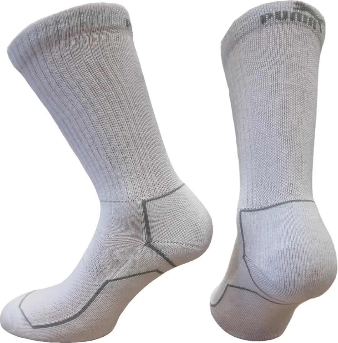 PUMA Training Sokken - 4 Paar - Wit