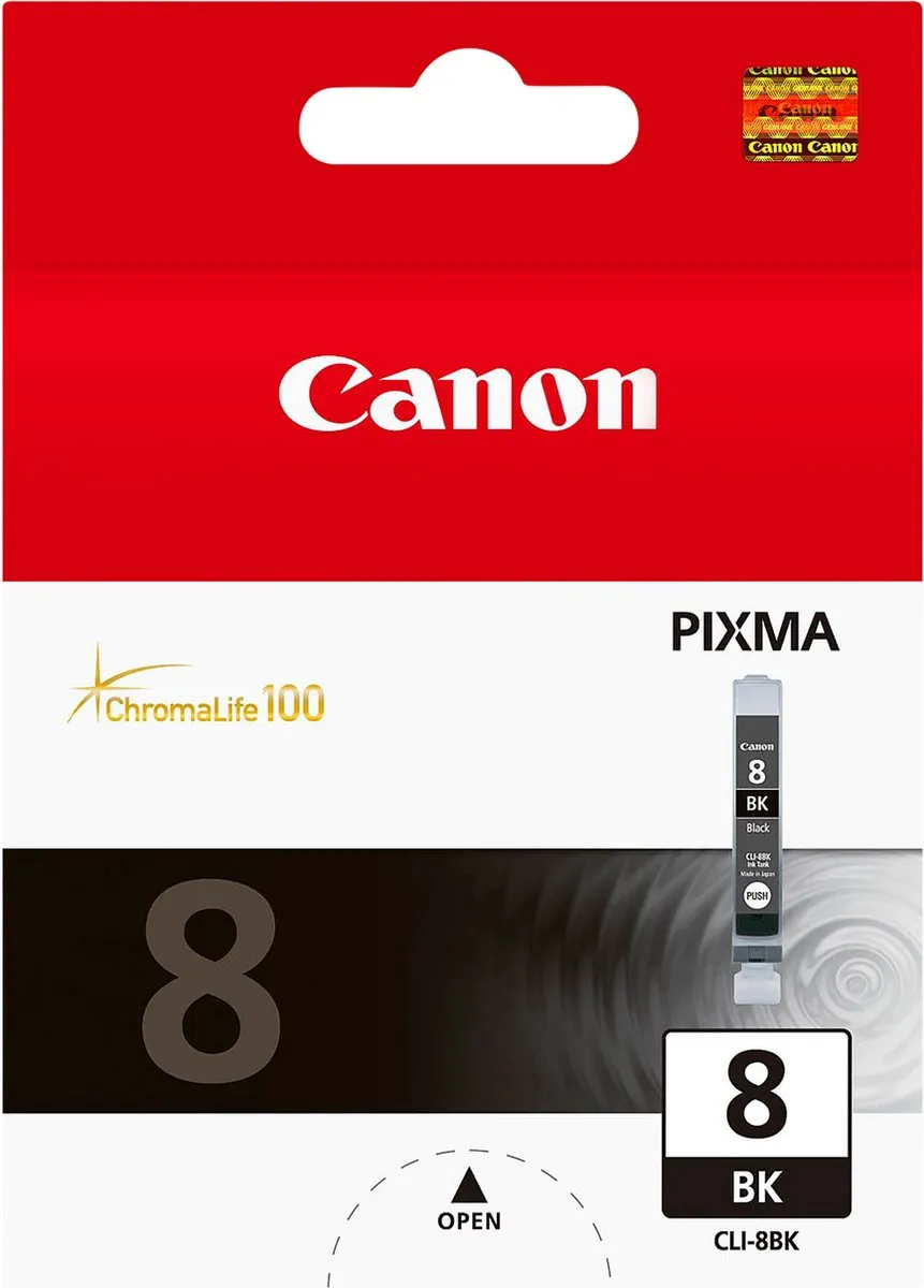 Canon CLI-8BK - Inktcartridge / Zwart
