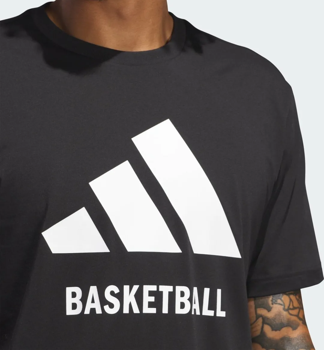 adidas Performance Basketball T-shirt JI7098 - Heren M - Zwart