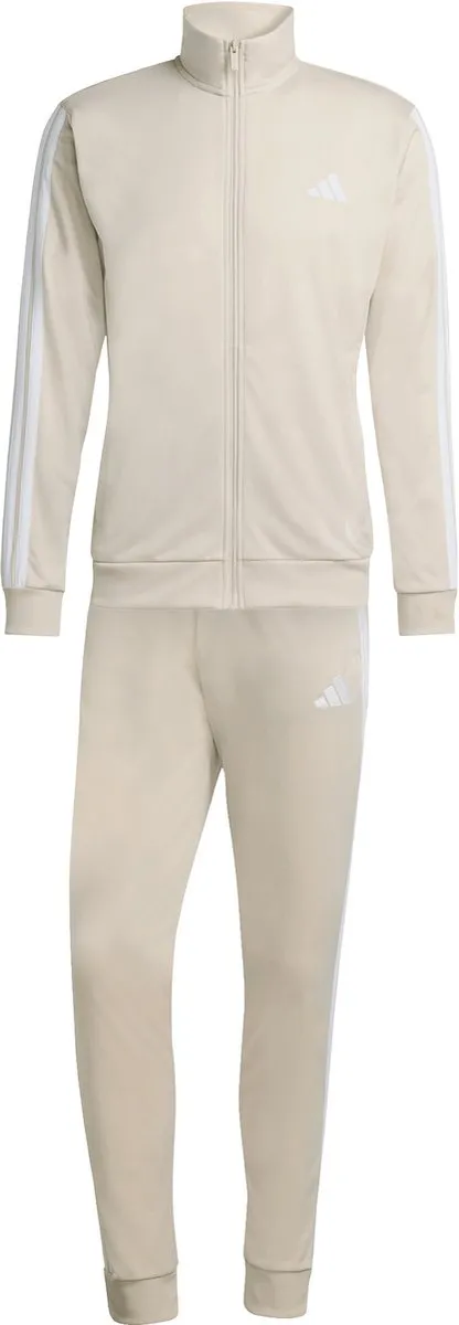 adidas Dayready Trainingspak Heren L - Beige/Wit