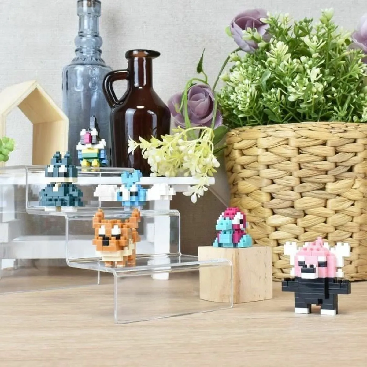 Bandai Namco Pokémon Nanoblock - 6 Onderdelen - Multicolor