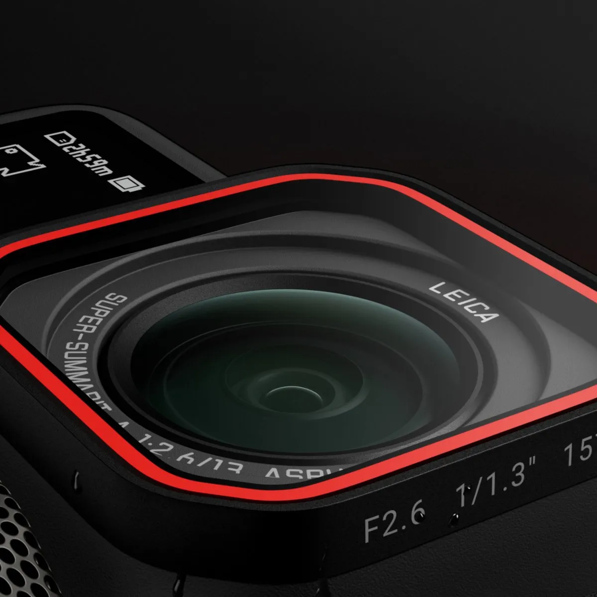 Insta360 Ace Pro 2 Lens Guard - Rood/Zwart