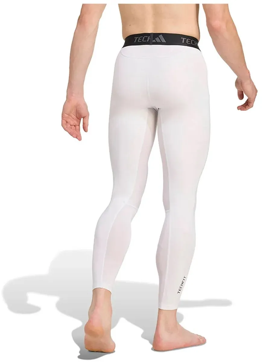 Adidas Techfit Compression Training Leggings S - Wit
