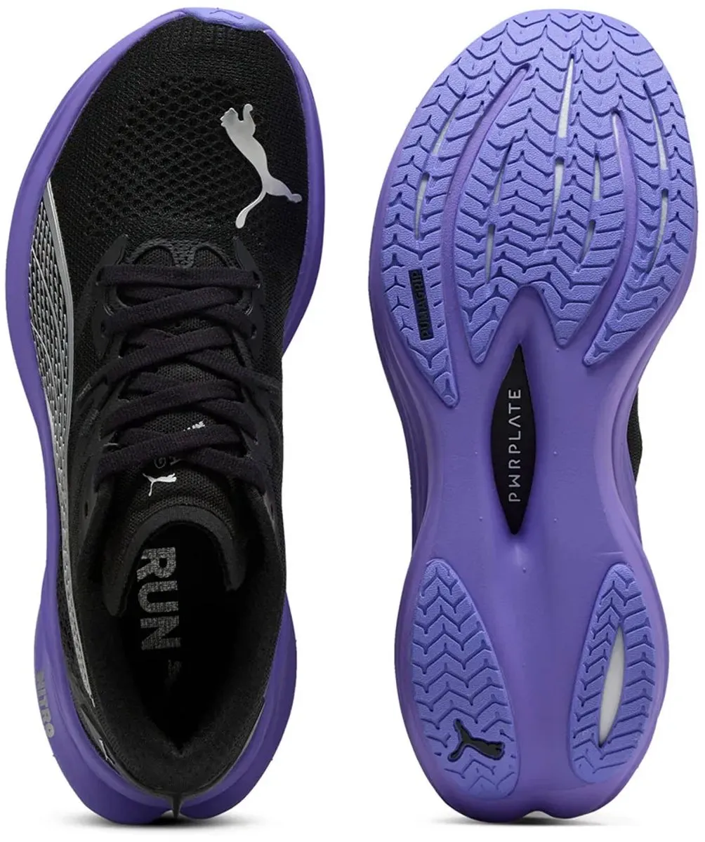 PUMA Deviate Nitro 3 Hardloopschoenen - EU 38 - Zwart
