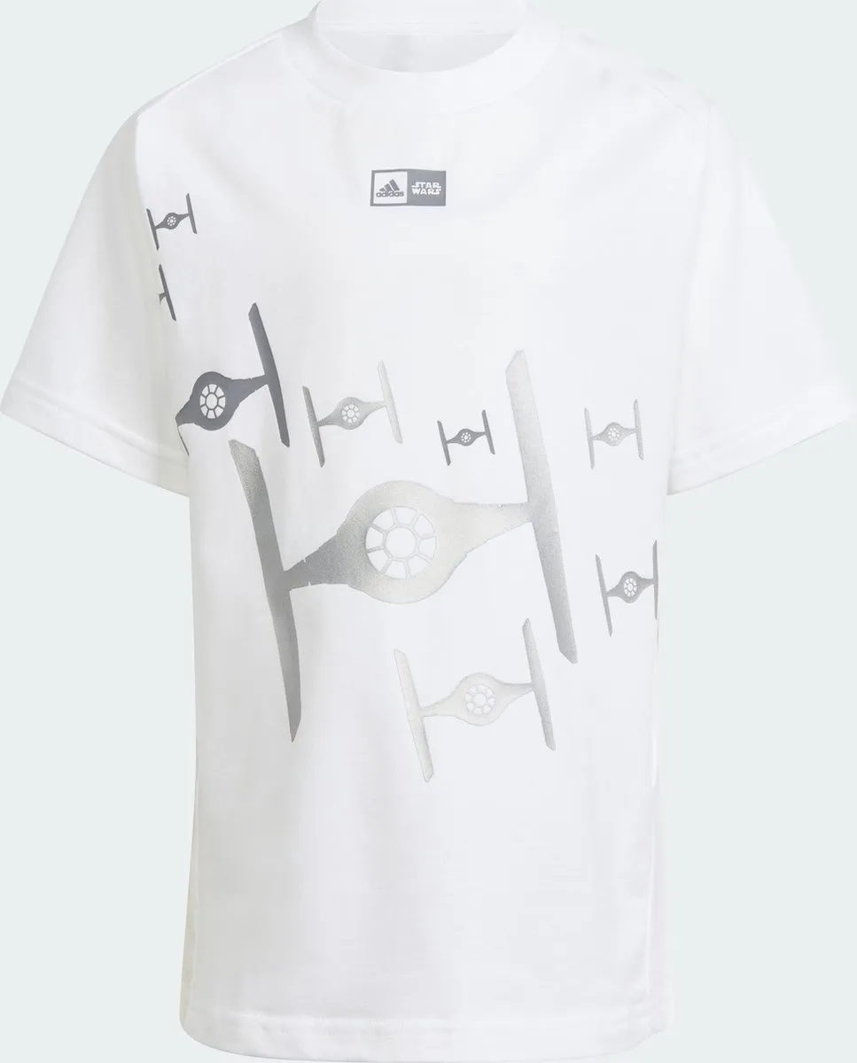 adidas x Star Wars Z.N.E. T-shirt - Kinderen 98 - Wit