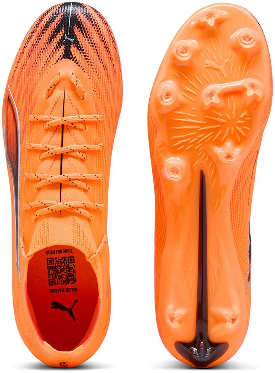 PUMA Ultra 6 Pro FG/AG Voetbalschoenen - Oranje - EU 46