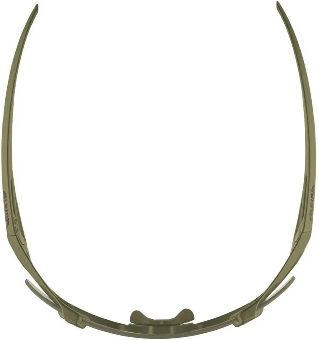 Alpina Hawkeye Q-lite Zonnebril - Groen Silver Mirror CAT3