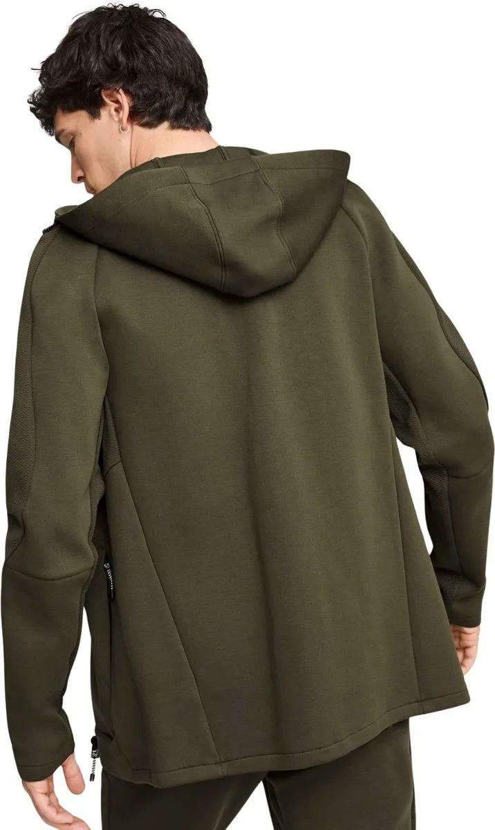PUMA Evostripe Full-Zip Hoodie - Dark Olive - Maat S