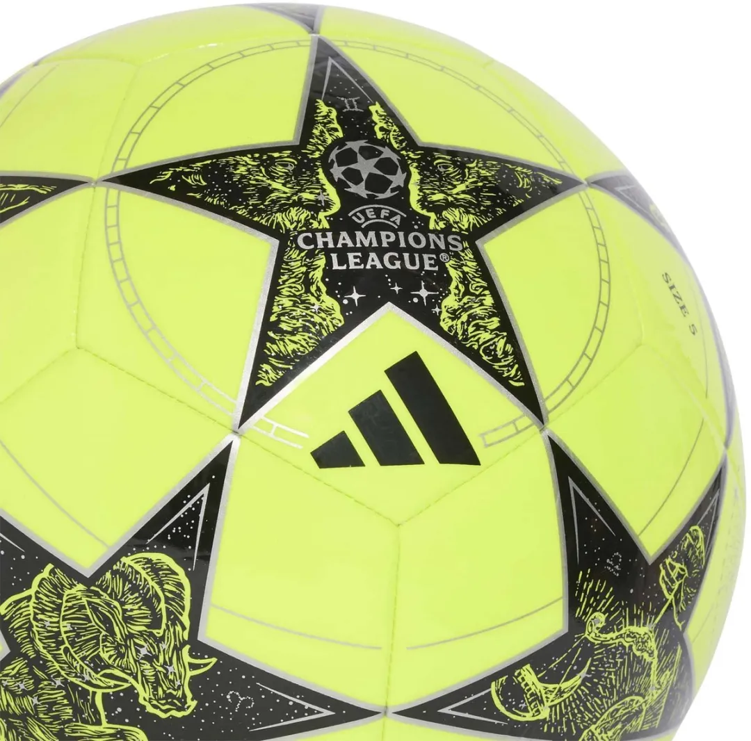 Adidas UCL Voetbal - Maat 5 - Geel/Zwart
