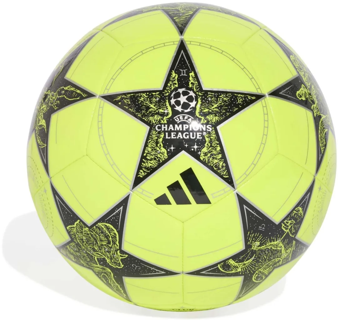 Adidas UCL Voetbal - Maat 5 - Geel/Zwart