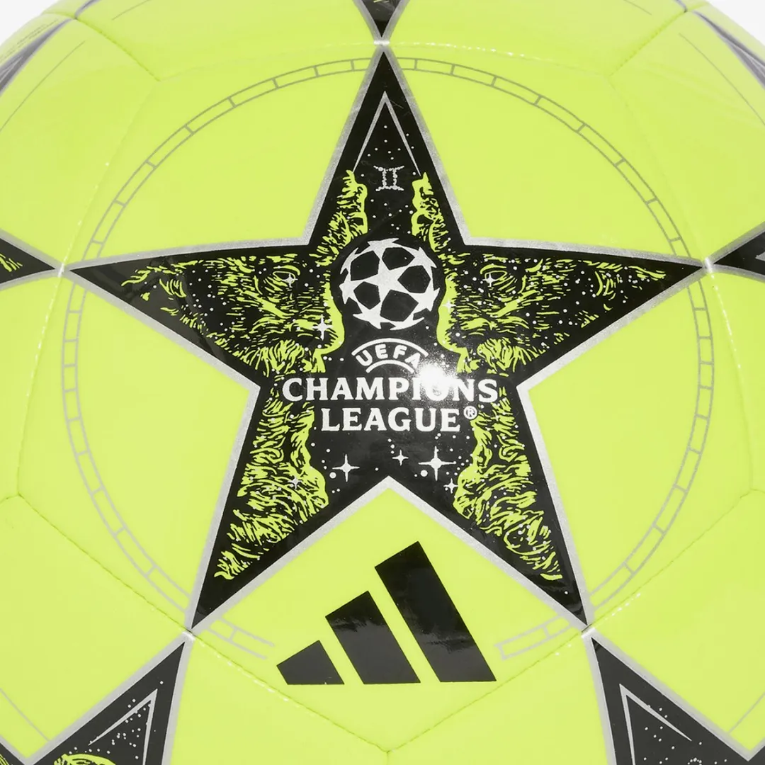 Adidas UCL Voetbal - Maat 5 - Geel/Zwart