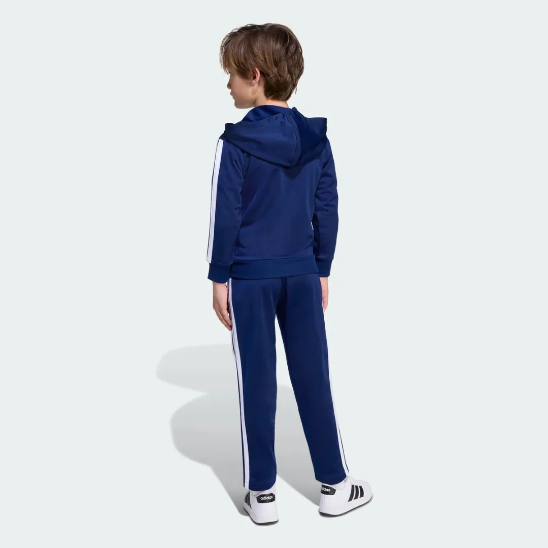 adidas Sportswear Essentials Trainingspak Kids JX8753 - 104 Blauw