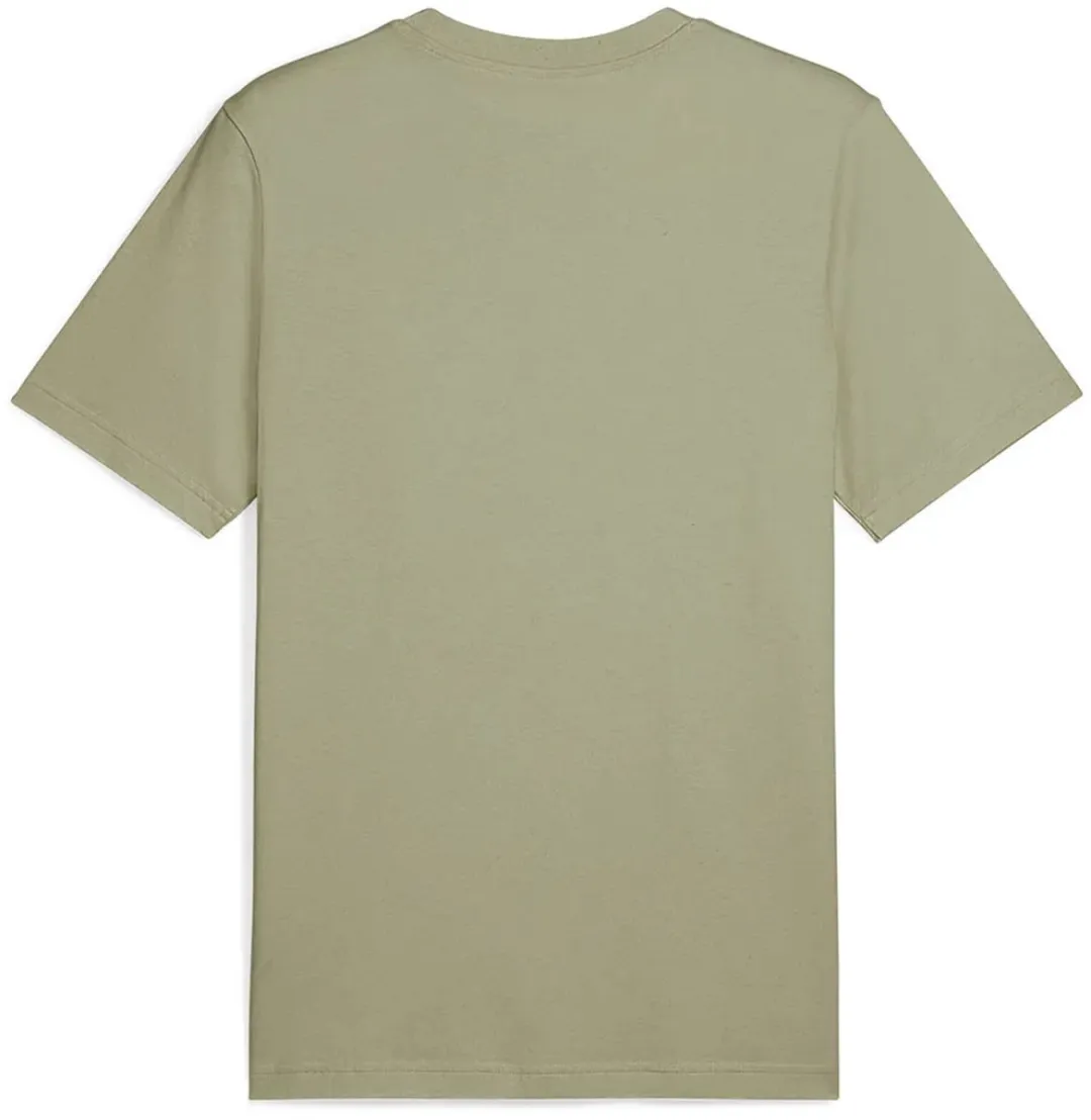 PUMA Ess Elevated T-shirt - XL - Lux Army