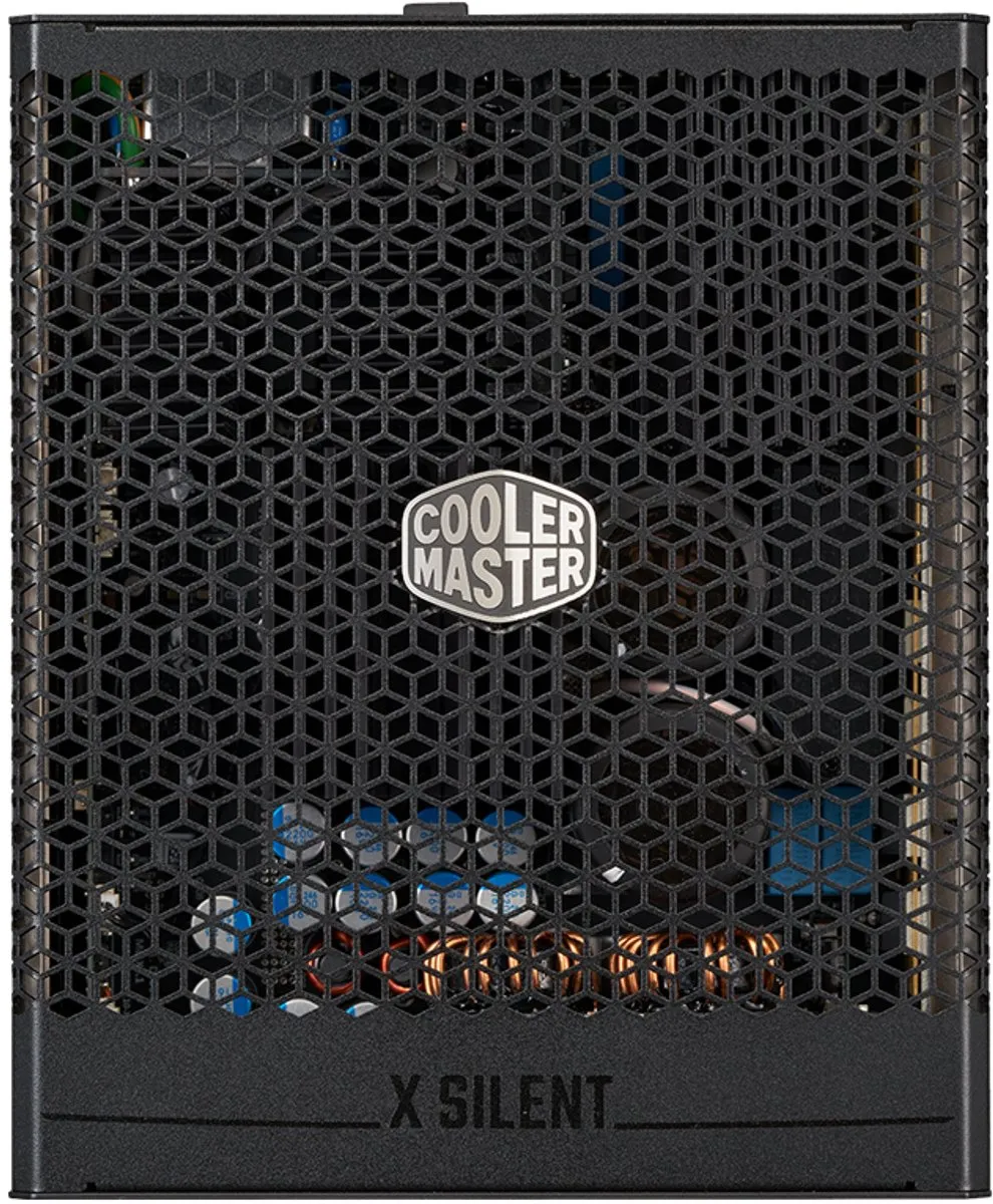 Cooler Master X Silent Edge Platinum 1100 Voeding 1100W - MPS-B001-AZBP-BEU - Zwart