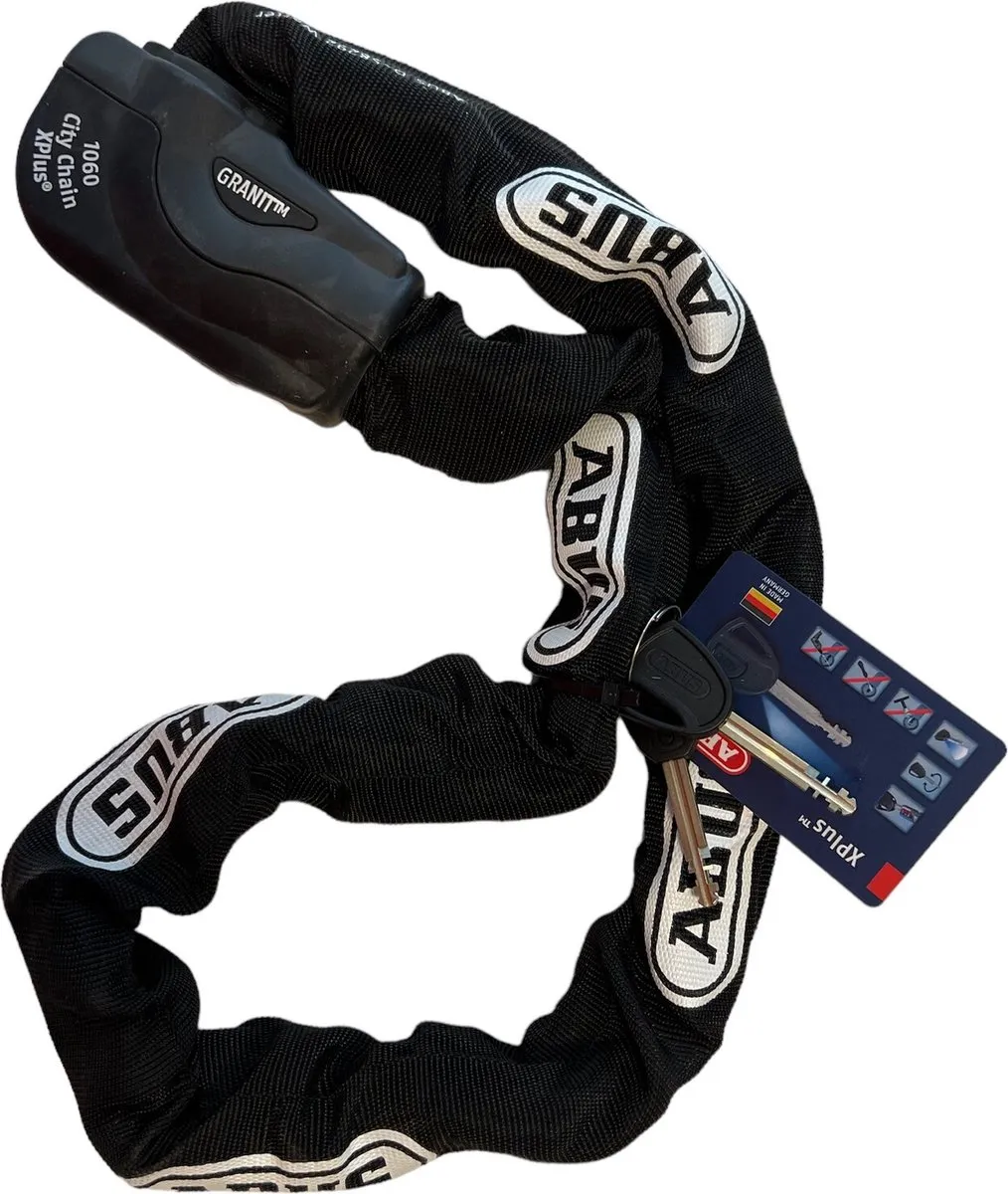 ABUS City Chain X-plus 110 ART3 - Fiets-slot - Zwart