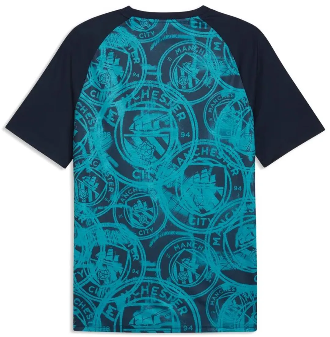 PUMA Manchester City Warm Up Jersey M - Blauw