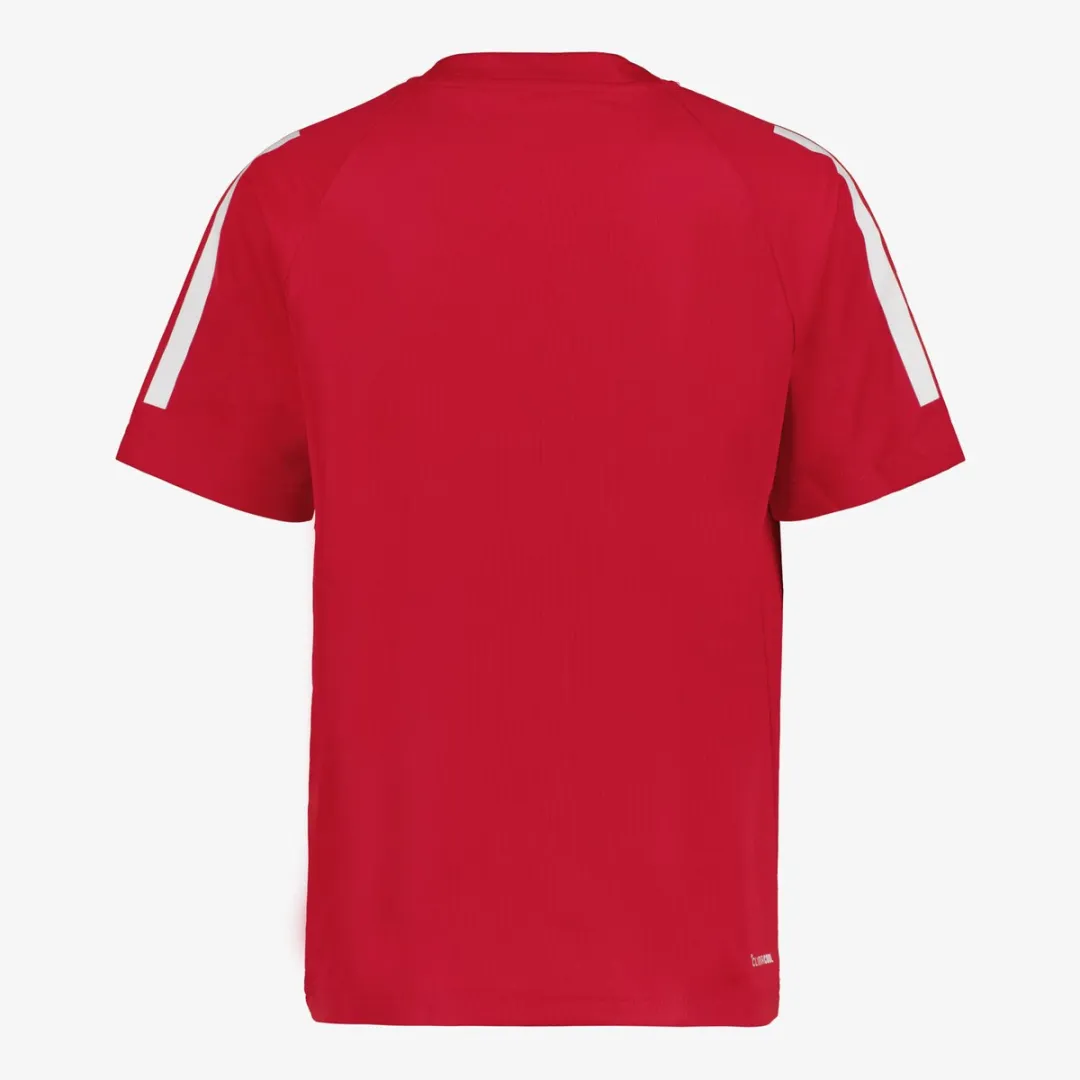 adidas Sereno Shirt Junior KB0234 - Maat 176 - Zwart/Wit