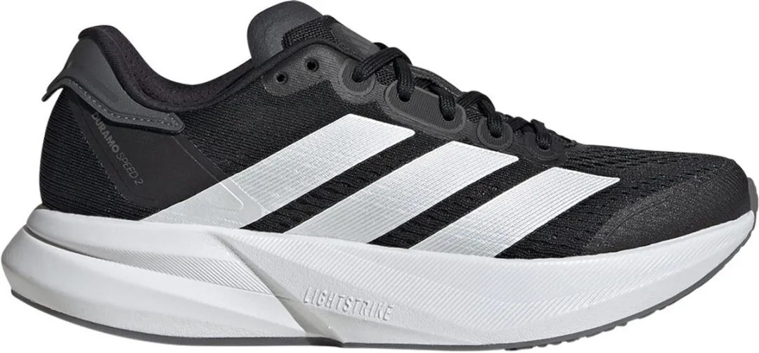 Adidas Duramo Speed 2 Hardloopschoenen Dames - 41 1/3 - Zwart/Wit