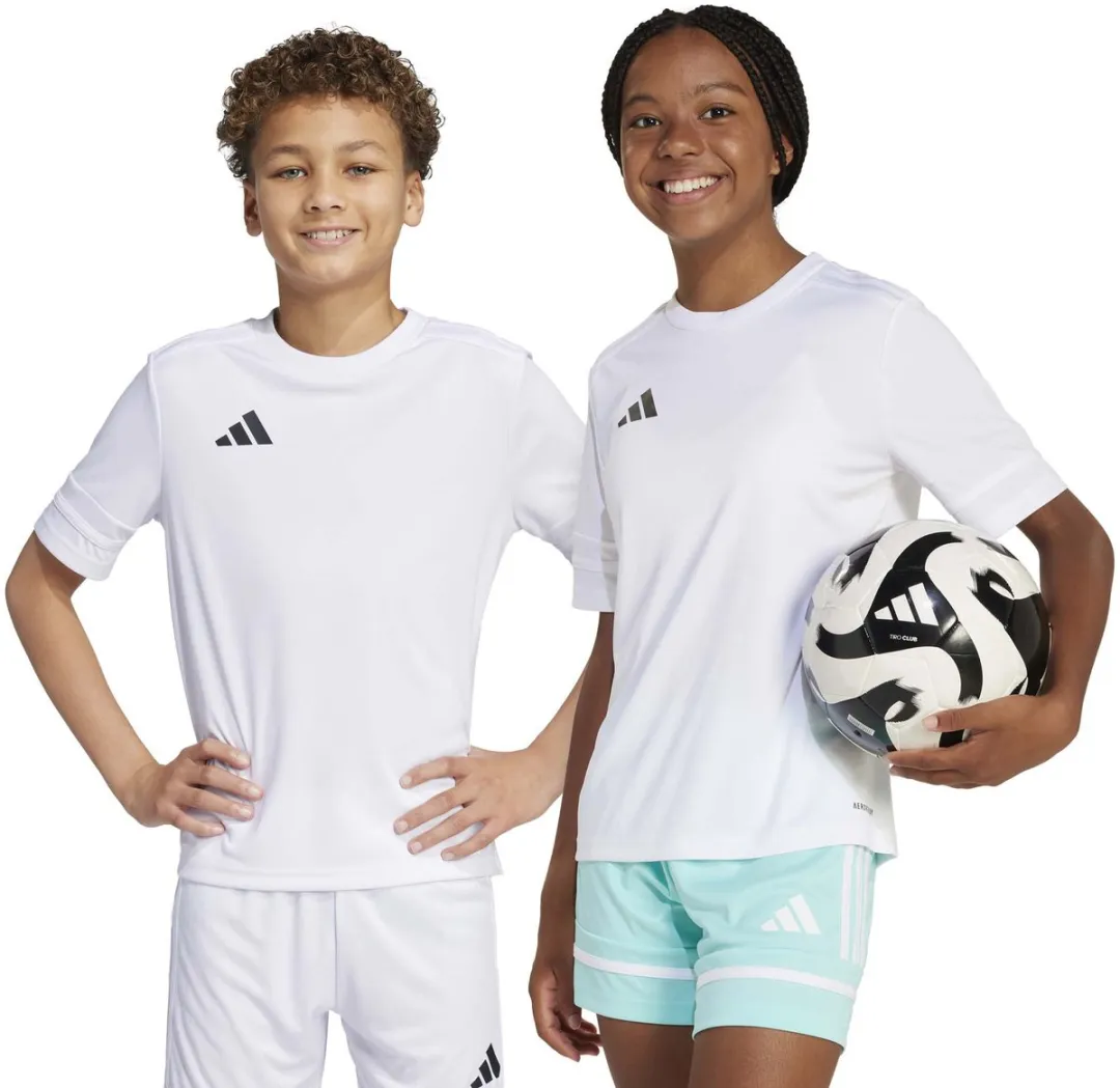adidas Squadra 25 Shirt Junior JJ0058 - Maat 176 Wit - afbeelding 6 van 6