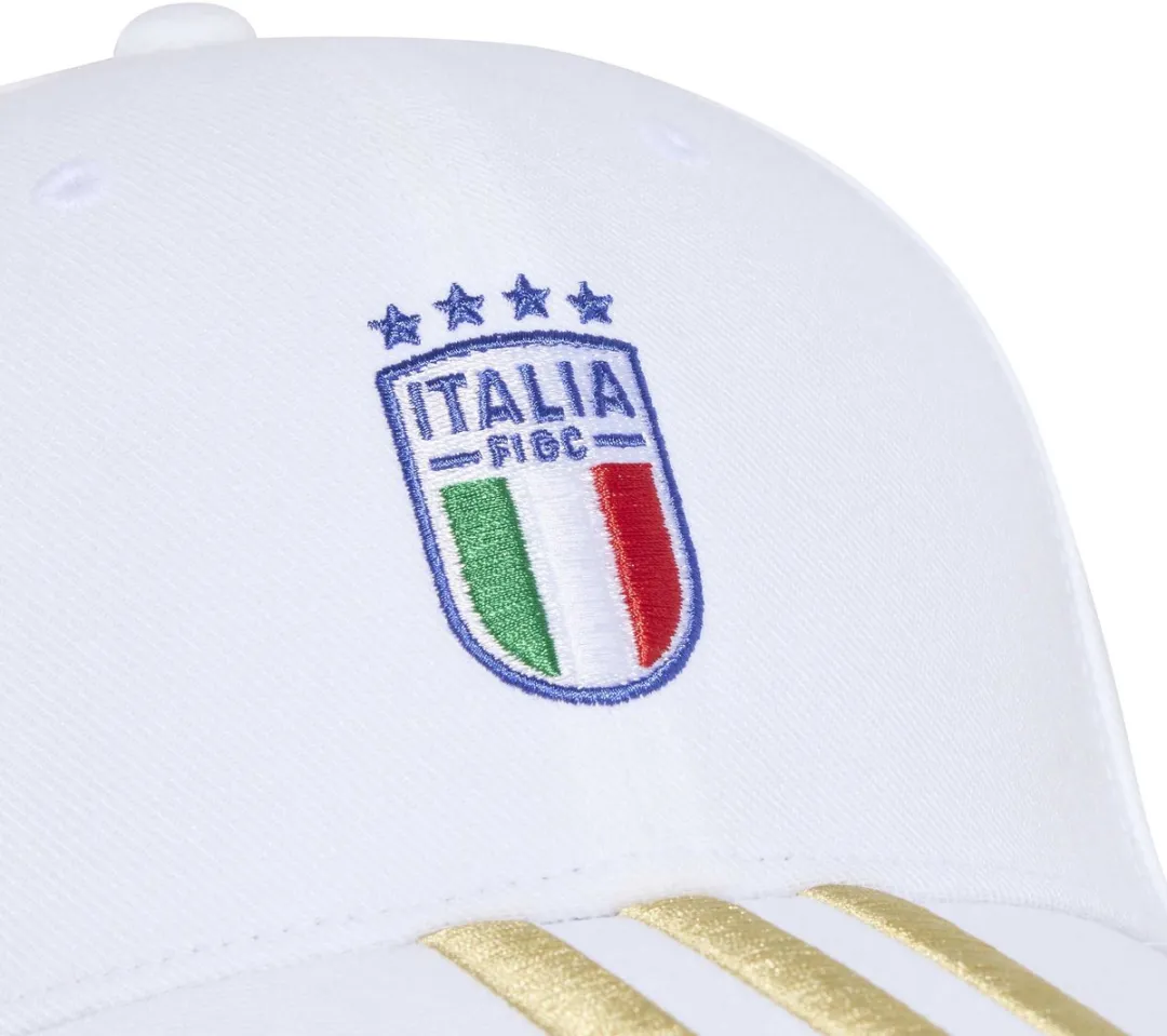 Adidas Italië Pet - 3 Strepen - Wit