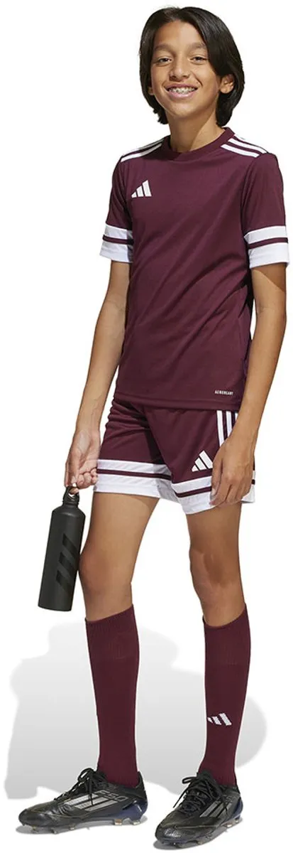 Adidas Squadra 25 Korte Broek 128cm - Paars