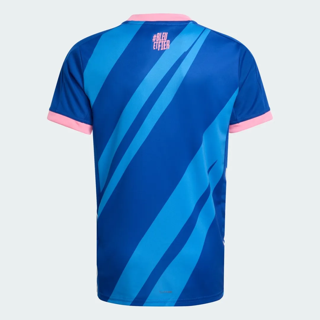 adidas Performance FFHB H JSY Y Kinderjas - 128 - Blauw