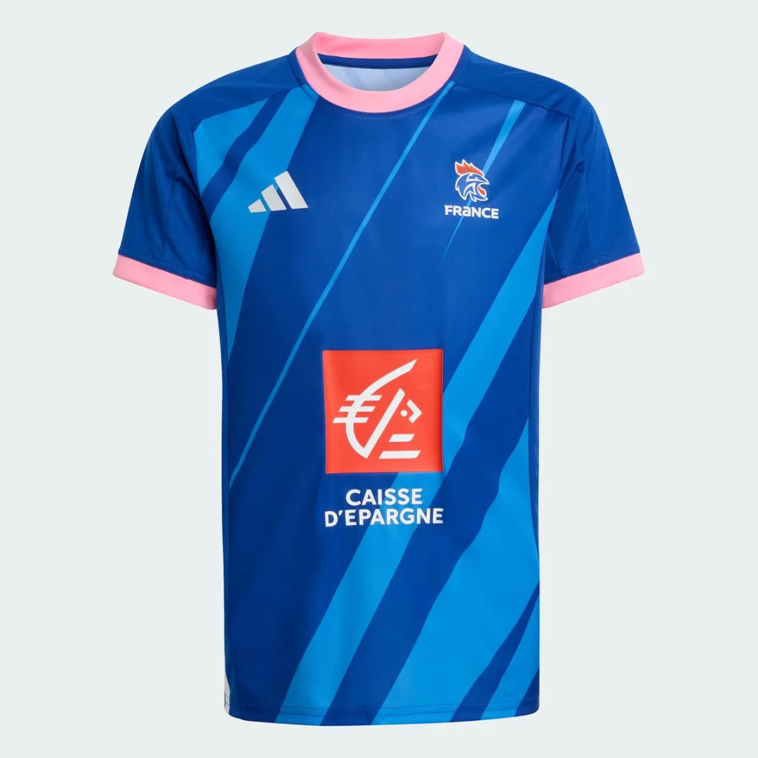 adidas Performance FFHB H JSY Y Kinderjas - 128 - Blauw