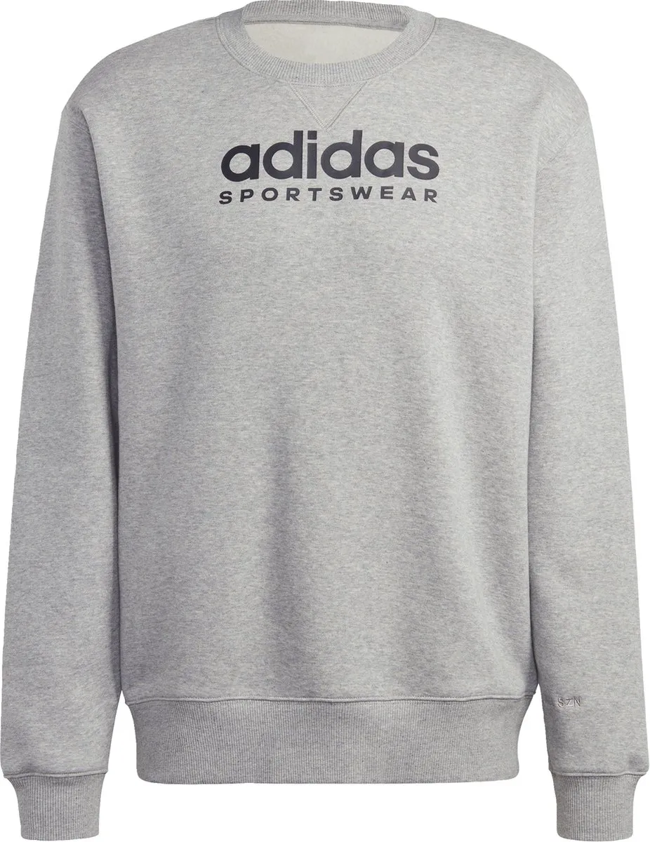 adidas All SZN Fleece Graphic Sweatshirt IC9823 - Grijs XS