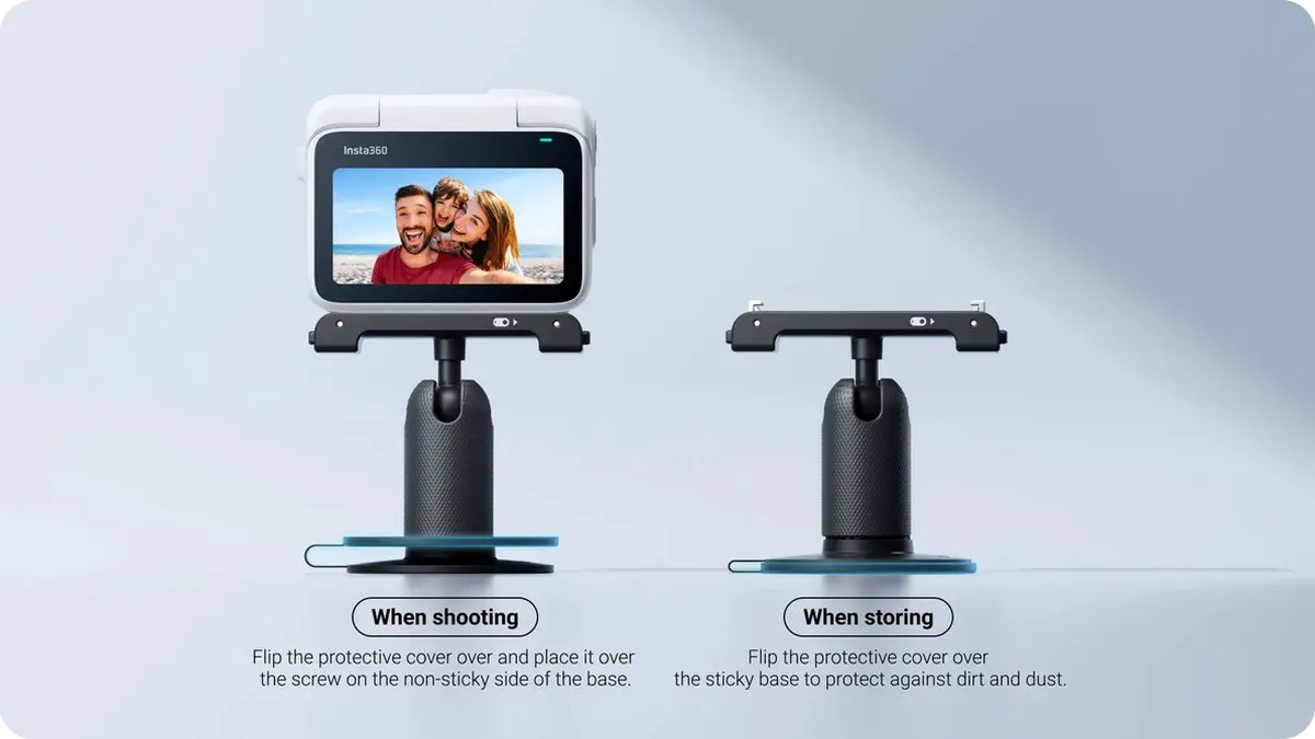 Insta360 Rotatieve Bevestiging Go 3/Go 3S - Black