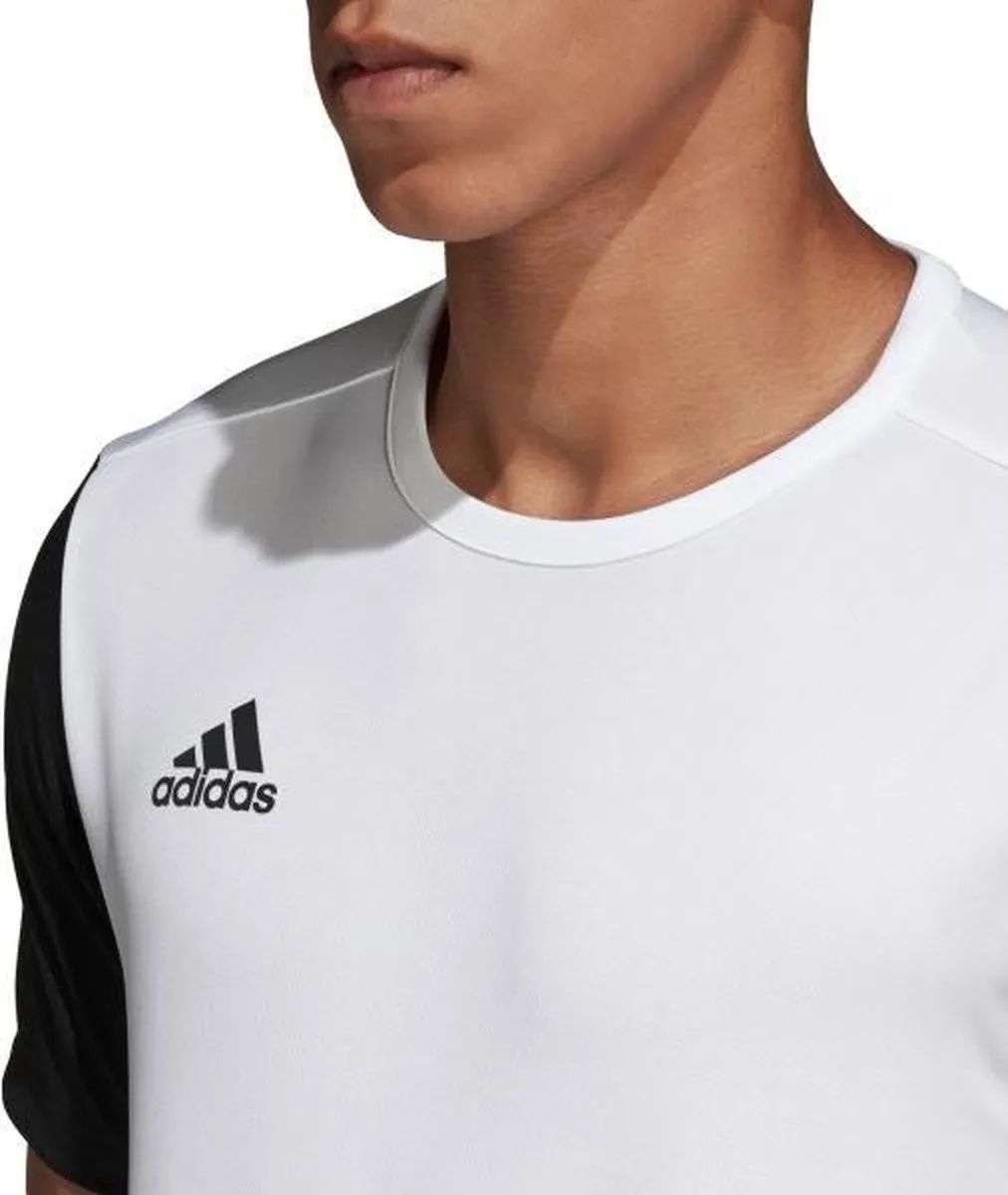 adidas Estro 19 Sportshirt DP3234 - Maat 140 - Wit/Zwart - afbeelding 6 van 6