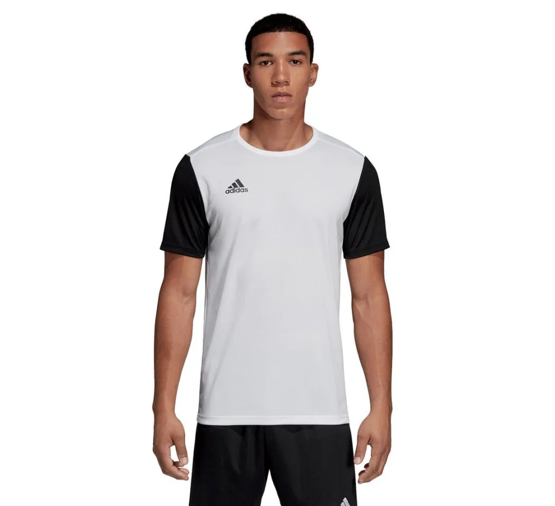 adidas Estro 19 Sportshirt DP3234 - Maat 140 - Wit/Zwart