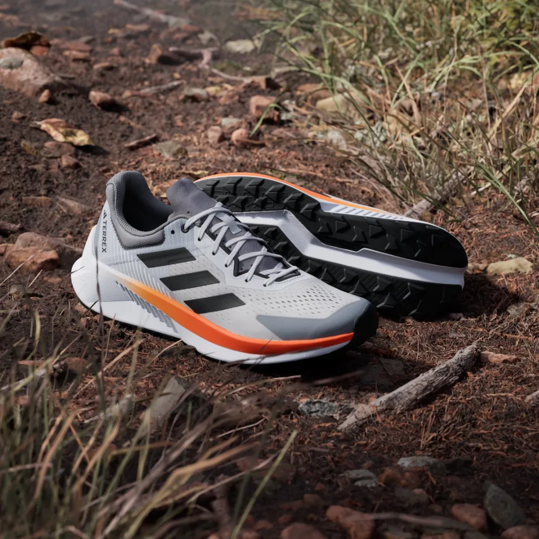 Adidas Terrex Soulstride Flow Trailrunningschoenen JR7065 - Grijs