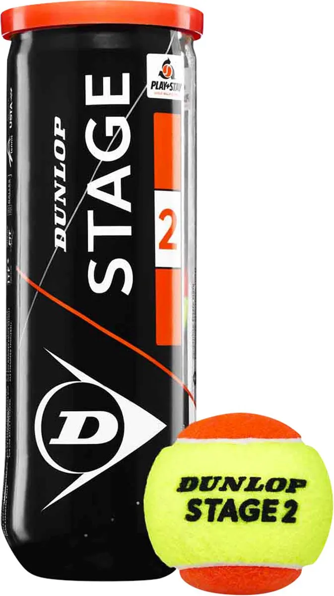 Dunlop Stage 2 Tennisballen