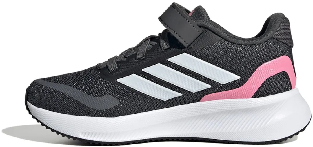 adidas Runfalcon 5 El Hardloopschoenen - 28.5 - Grijs/Wit/Rosa