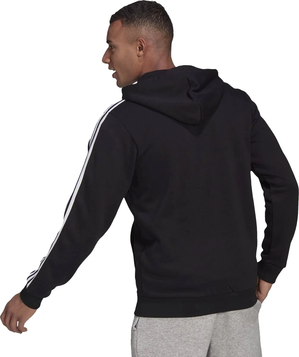 adidas Essentials 3-Stripes Fleece Vest - Zwart - Maat S