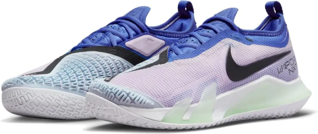 Nike React Vapor NXT HC Tennisschoenen 40 - Wit/Blauw