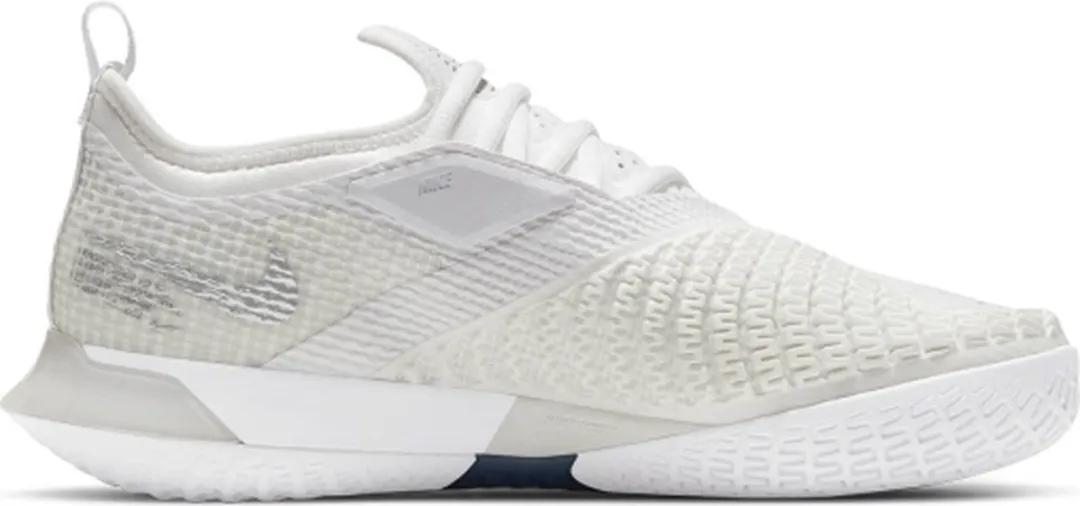 Nike React Vapor NXT HC Tennisschoenen 40 - Wit/Blauw