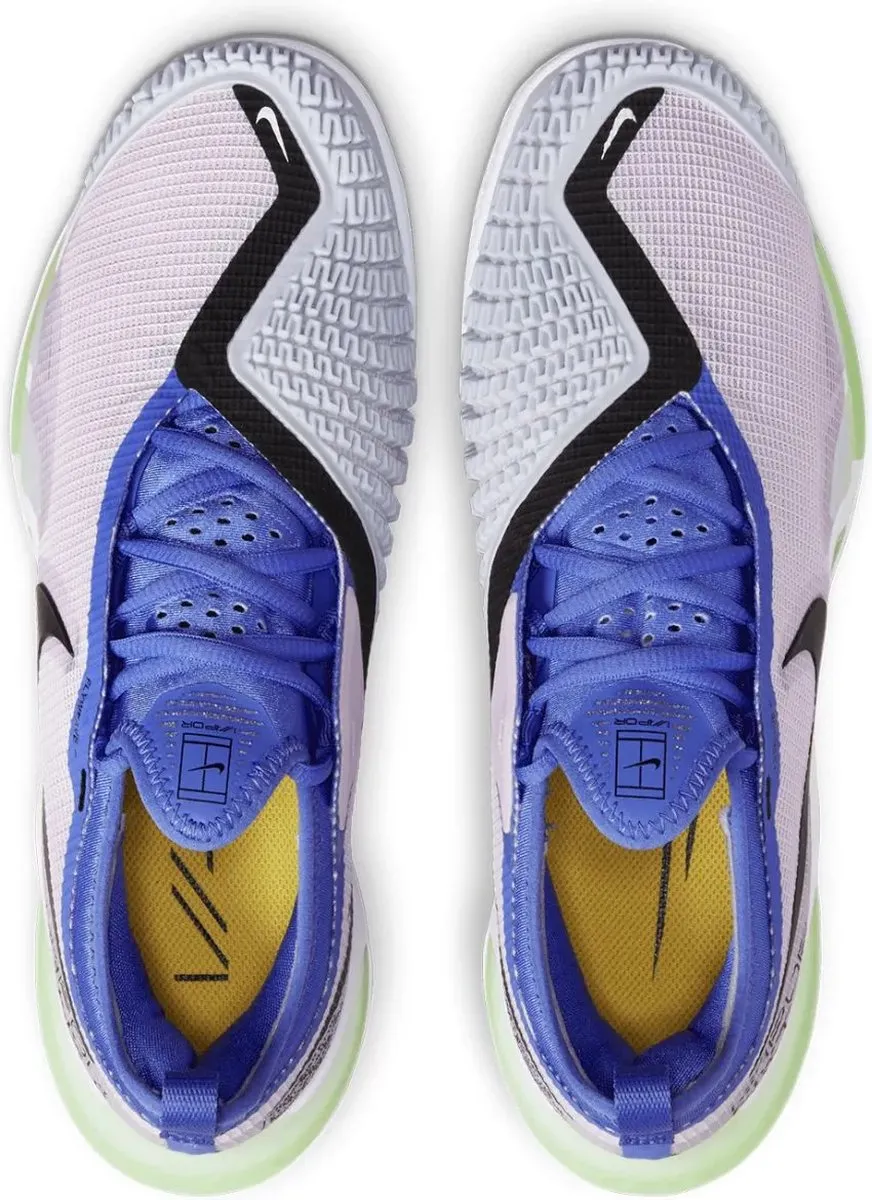 Nike React Vapor NXT HC Tennisschoenen 40 - Wit/Blauw