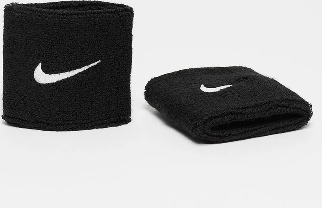 Nike Swoosh Zweetband - 2 Stuks - Zwart