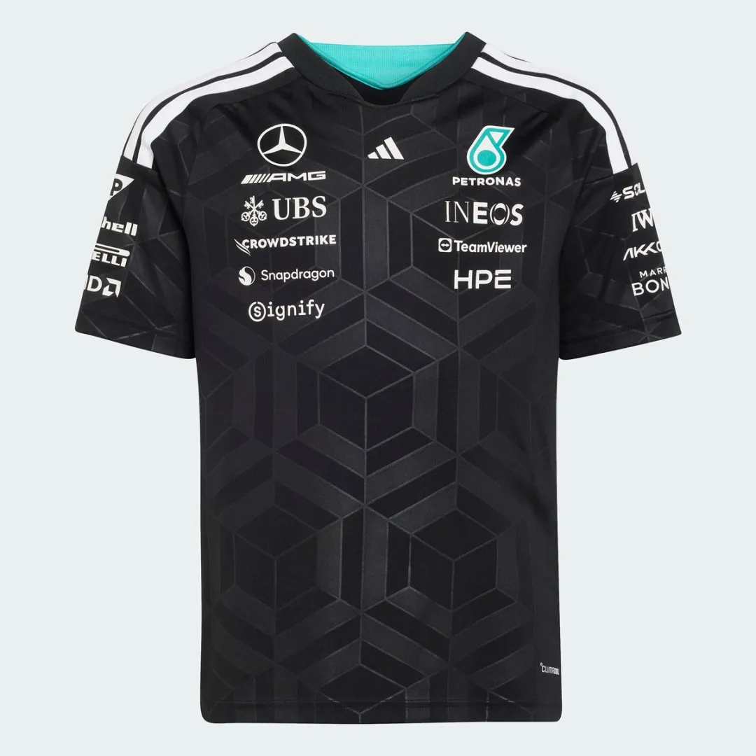 adidas Performance Mercedes AMG F1 Driver Shirt KF0165 - 128 - afbeelding 6 van 6