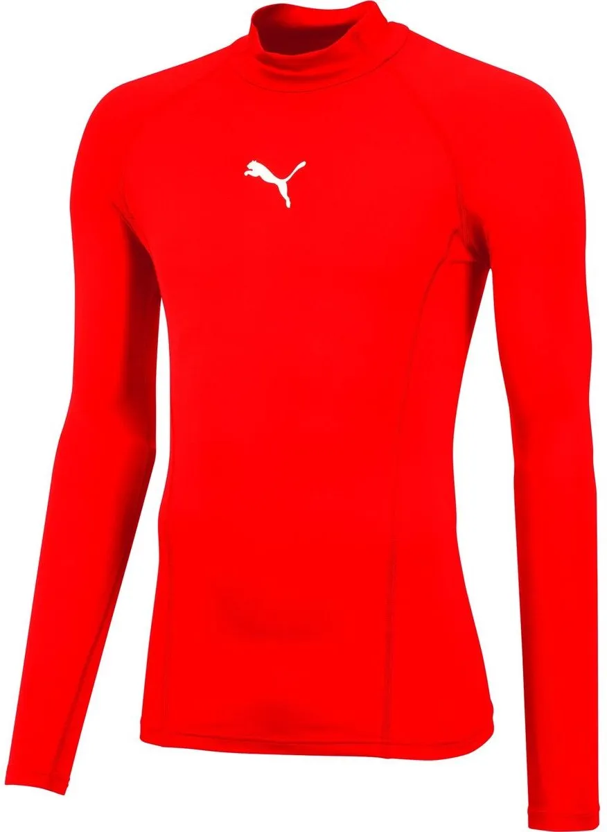 PUMA Liga Baselayer Shirt Lange Mouw Heren - Rood L
