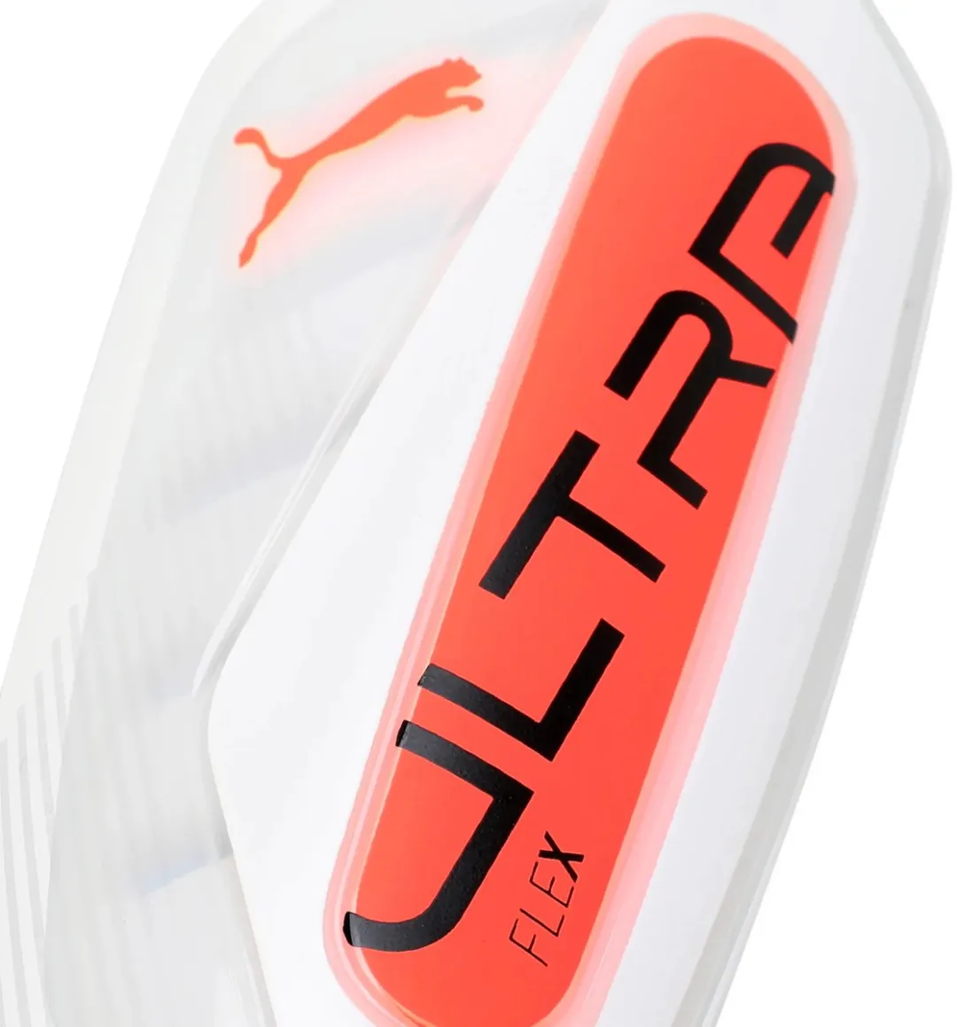 PUMA Ultra Flex Scheenbeschermers & Sleeves S - Witfluo Red