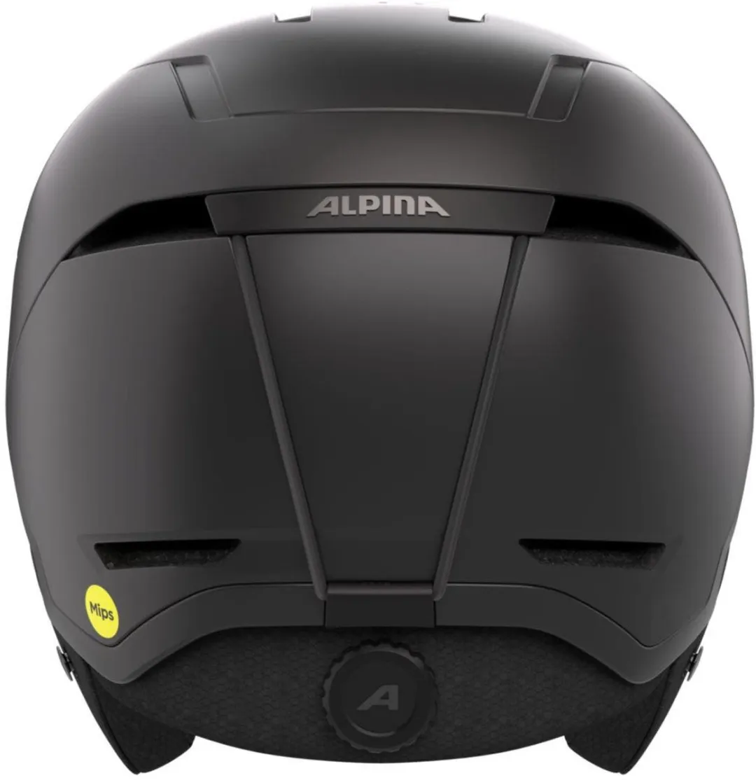Alpina Versatile Mips Skihelm - 52-56cm - Zwart Matt - afbeelding 6 van 6