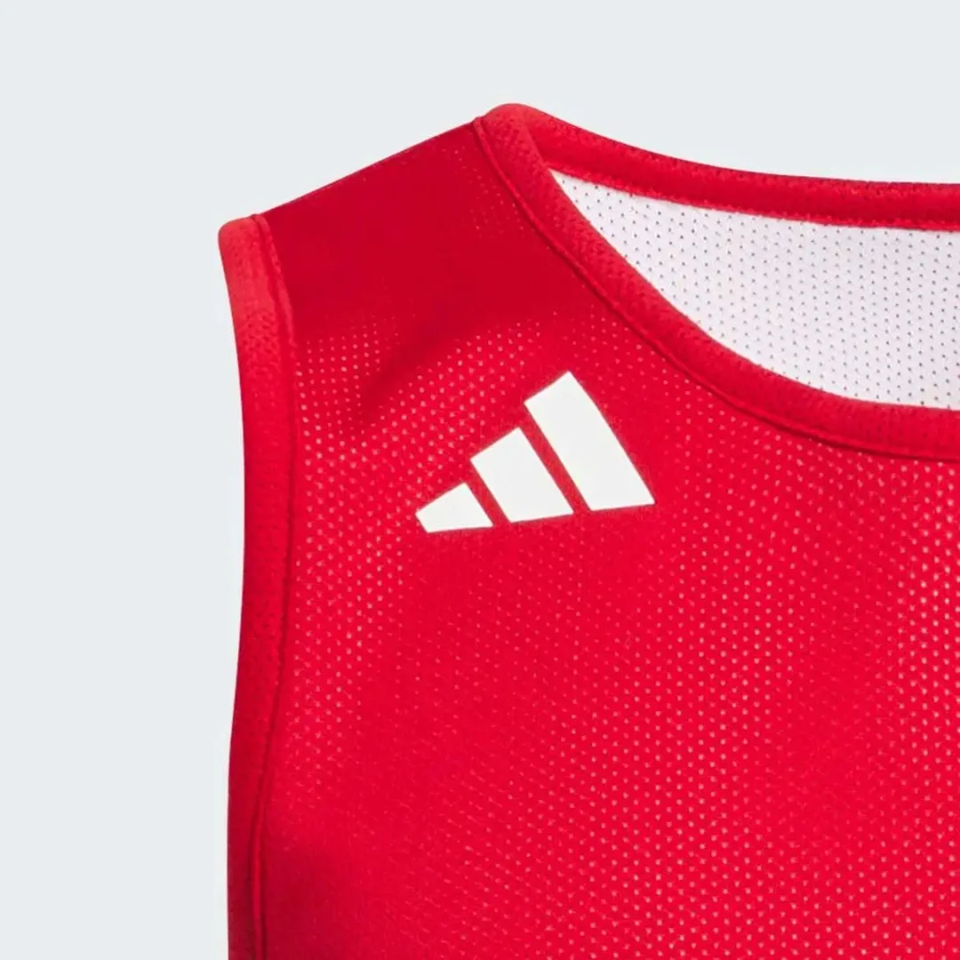 Adidas 3G Speed Reversible Aeroready T-shirt - Rood - 9-10 jaar
