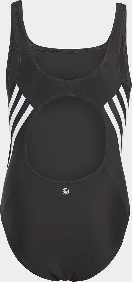 adidas 3-Stripes Badpak Kinderen 116 - Zwart - afbeelding 6 van 6